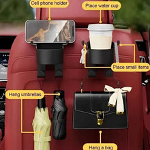 Load image into Gallery viewer, 2-Pieces: Multifunctional Car Seat Back Hooks
