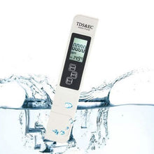 Load image into Gallery viewer, 2-Pieces: PH Meter TDS EC LCD Water Purity PPM Filter Hydroponic Pool Tester Tool
