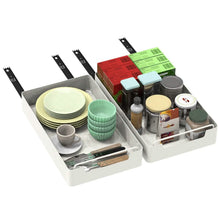Load image into Gallery viewer, 2-Pieces: Pull Out Cabinet Organizers
