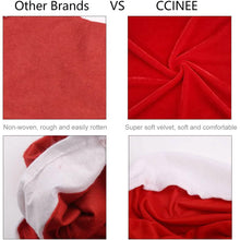 Load image into Gallery viewer, 2-Pieces: Red Hat Dining Chair Slipcovers
