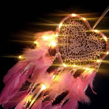 Load image into Gallery viewer, 2-Pieces: Romantic LED Dream Catcher with Feather Dreamcatcher Night Light
