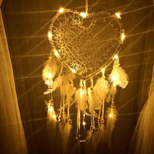 Load image into Gallery viewer, 2-Pieces: Romantic LED Dream Catcher with Feather Dreamcatcher Night Light
