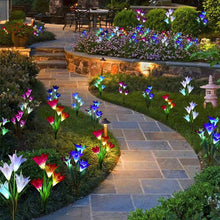 Load image into Gallery viewer, 2-Pieces: Solar Garden Lights Outdoor
