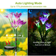 Load image into Gallery viewer, 2-Pieces: Solar Garden Lights Outdoor
