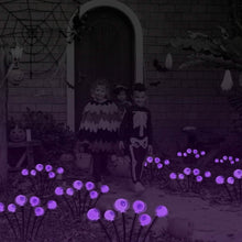 Load image into Gallery viewer, 2-Pieces: Solar Scary Eyeball Lights Halloween Decoration Swaying Light
