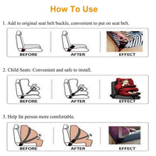 将图片加载到图库查看器，2-Pieces: Universal Car Extension Socket Buckles
