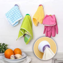 将图片加载到图库查看器，2-Pieces: Wash Cloth Clips Holder Clip
