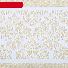 将图片加载到图库查看器，2 Style Cake Side Cupcake Cake Sugarcraft Decoration Cake Mould Plastic Baking Cake Decorating Tool 2 Pieces Cupcake Stencil Cake Side Decorating Templates Powdered Sugar Template Wedding Cake Decor Flower Molding
