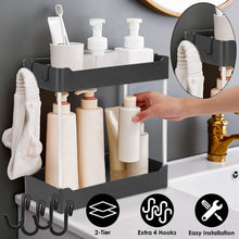 将图片加载到图库查看器，2-Tier Under Sink Shelf Organizer
