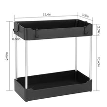 将图片加载到图库查看器，2-Tier Under Sink Shelf Organizer
