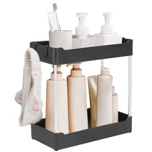 将图片加载到图库查看器，2-Tier Under Sink Shelf Organizer
