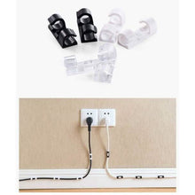 Load image into Gallery viewer, 20-Pack: Self-adhesive Wire Organizer Line Cable Clip
