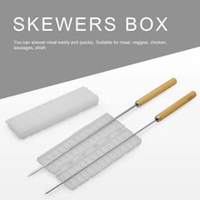 将图片加载到图库查看器，20-Piece: Barbecue Skewer Grilling Kabob
