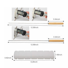 将图片加载到图库查看器，20-Piece: Barbecue Skewer Grilling Kabob
