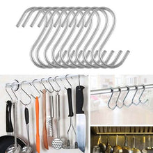 Load image into Gallery viewer, 20-Piece: Household Holder Kitchen Stainless Steel S Shaped Hooks
