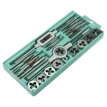 将图片加载到图库查看器，20-Piece: Metric Hand Tap and Die Set
