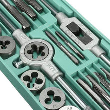 将图片加载到图库查看器，20-Piece: Metric Hand Tap and Die Set
