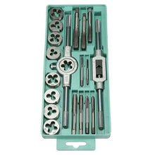 将图片加载到图库查看器，20-Piece: Metric Hand Tap and Die Set
