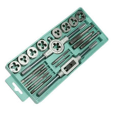 将图片加载到图库查看器，20-Piece: Metric Hand Tap and Die Set
