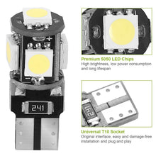 Load image into Gallery viewer, 20-Piece: T10 SMD5050 LED Light Bulbs
