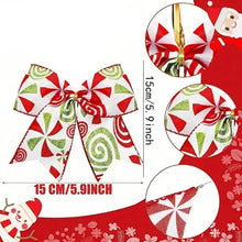 将图片加载到图库查看器，20-Pieces: Christmas Tree Bow Decorations
