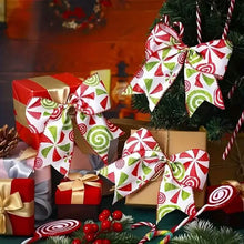 将图片加载到图库查看器，20-Pieces: Christmas Tree Bow Decorations
