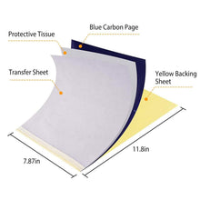 Load image into Gallery viewer, 20-Pieces: Tattoo Transfer Paper 4 Layers Tattooing Skin Tattoo Kit A4
