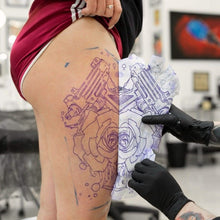 Load image into Gallery viewer, 20-Pieces: Tattoo Transfer Paper 4 Layers Tattooing Skin Tattoo Kit A4
