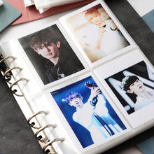 将图片加载到图库查看器，200 Pockets PVC Portable Photo Album PU Leather Album for Mini photo &amp; Name Card 7s 8 25 50s Album for Photos Book Gifts For Friends And Coin Collectors
