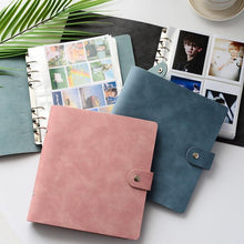 将图片加载到图库查看器，200 Pockets PVC Portable Photo Album PU Leather Album for Mini photo &amp; Name Card 7s 8 25 50s Album for Photos Book Gifts For Friends And Coin Collectors
