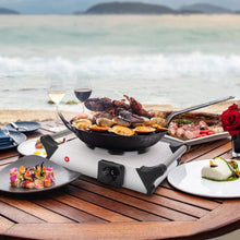 Load image into Gallery viewer, 2000W Electric Burner Portable Coil Heating Hot Plate Stove Countertop
