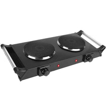 Load image into Gallery viewer, 2000W Electric Burner Portable Coil Heating Hot Plate Stove Countertop
