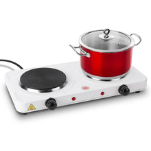 Load image into Gallery viewer, 2000W Portable Double Electric Burner
