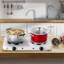Load image into Gallery viewer, 2000W Portable Double Electric Burner
