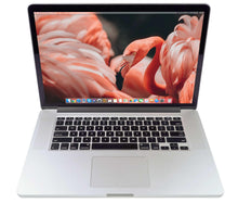 Load image into Gallery viewer, Apple MacBook Pro (15-inch Mid 2014) 2.5 GHz I7-4870HQ 16GB 512GB SSD (Silver)
