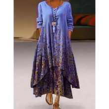 将图片加载到图库查看器，Fashion Long Sleeve Casual Loose Dress for Women - Summer Fashion Dresses for Women
