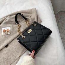 Load image into Gallery viewer, 2021 Fashion Shoulder Bag Women Travel Bags Leather Pu Quilted Bag - Female Trendy Luxury Designer Handbags
