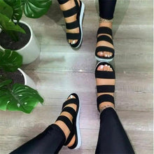 Load image into Gallery viewer, 2021 Fashion Women Sandals New Elegant Comfortable Design Womens Flat Open Toe Sandals
