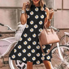 Load image into Gallery viewer, New Fashion Cute Stylish Dot Printed Sleeveless Women Dress - Fashion Dresses for women
