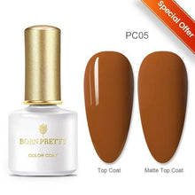 将图片加载到图库查看器，2021 New Womens Colorful Nail Gel Polish Modern Glitter Pink Purple UV Diamond Stylish Design Nail Colors Gel
