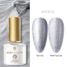 将图片加载到图库查看器，2021 New Womens Colorful Nail Gel Polish Modern Glitter Pink Purple UV Diamond Stylish Design Nail Colors Gel
