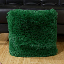 将图片加载到图库查看器，2021 Soft Fur Plush Cushion Cover Pillowcase For Home Decor Pillow Cover Bed Sofa Decorative Soft Fluffy Plush Pillowcases Square Autumn Cushion Covers For Living Room
