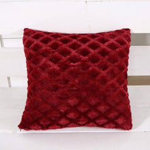 将图片加载到图库查看器，2021 Soft Fur Plush Cushion Cover Pillowcase For Home Decor Pillow Cover Bed Sofa Decorative Soft Fluffy Plush Pillowcases Square Autumn Cushion Covers For Living Room
