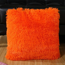 将图片加载到图库查看器，2021 Soft Fur Plush Cushion Cover Pillowcase For Home Decor Pillow Cover Bed Sofa Decorative Soft Fluffy Plush Pillowcases Square Autumn Cushion Covers For Living Room
