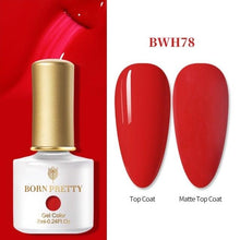 将图片加载到图库查看器，2022 Elegant Pretty Womens Orange 6ml Gel Nail Polish Summer UV LED Stylish Glossy and Matte Professional Home Nail Design For Women
