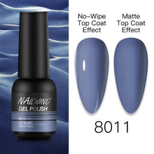 将图片加载到图库查看器，NEW TREND Modern fashion Red Gel Nail Polish For Nails  Permanent UV LED 8ml Matte Glossy High Quality Fashion Design For Women and Ladies
