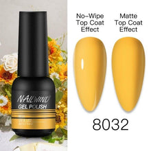 将图片加载到图库查看器，NEW TREND Modern fashion Red Gel Nail Polish For Nails  Permanent UV LED 8ml Matte Glossy High Quality Fashion Design For Women and Ladies
