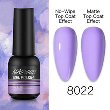 将图片加载到图库查看器，NEW TREND Modern fashion Red Gel Nail Polish For Nails  Permanent UV LED 8ml Matte Glossy High Quality Fashion Design For Women and Ladies

