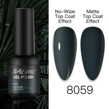 将图片加载到图库查看器，NEW TREND Modern fashion Red Gel Nail Polish For Nails  Permanent UV LED 8ml Matte Glossy High Quality Fashion Design For Women and Ladies
