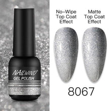 将图片加载到图库查看器，NEW TREND Modern fashion Red Gel Nail Polish For Nails  Permanent UV LED 8ml Matte Glossy High Quality Fashion Design For Women and Ladies
